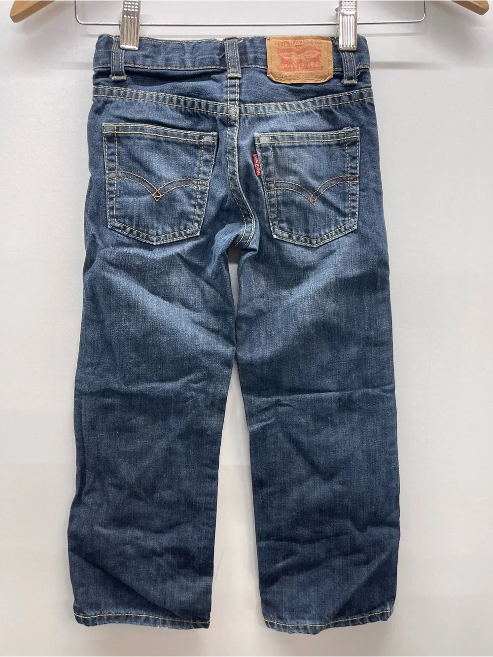 Levi's 505 Kids‎ Medium Blue Straight-Leg Jeans